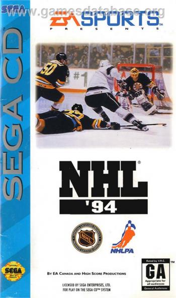 Cover NHL 94 for Sega CD